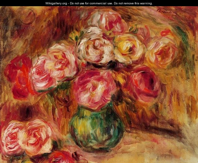 Vase of Flowers II - Pierre Auguste Renoir