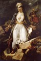 Greece on the Ruins of Missolonghi - Eugene Delacroix