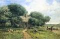 A Farm Along the River - Andrew Melrose