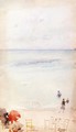 Note in Opal - The Sands, Dieppe - James Abbott McNeill Whistler