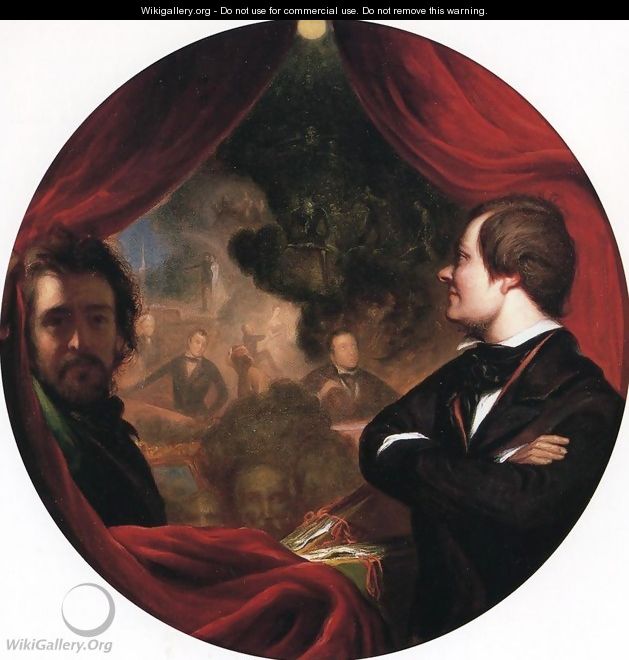 Mann S. Valentine and the Artist - William James Hubard