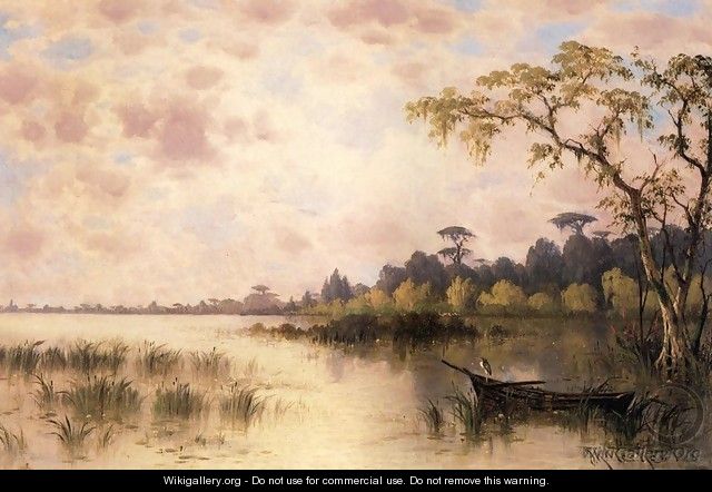 Bayou Landscape I - Joseph Rusling Meeker