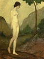 Nude in Landscape - Arthur Bowen Davies