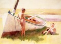 Two Boys by a Boat - Thomas Anshutz