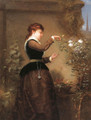 Tending the Rose Bush - George Henry Story