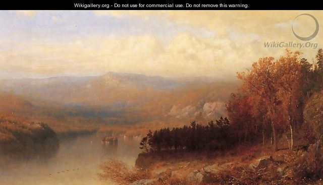 Adirondack Scene in Autumn - Alexander Helwig Wyant