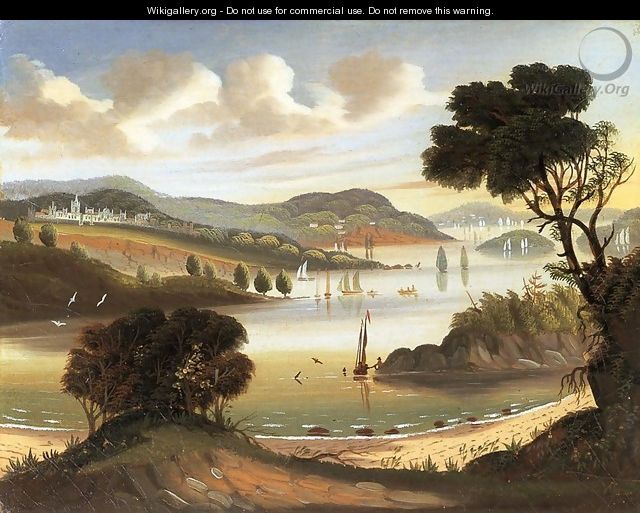 West Point on the Hudson River - Thomas Chambers