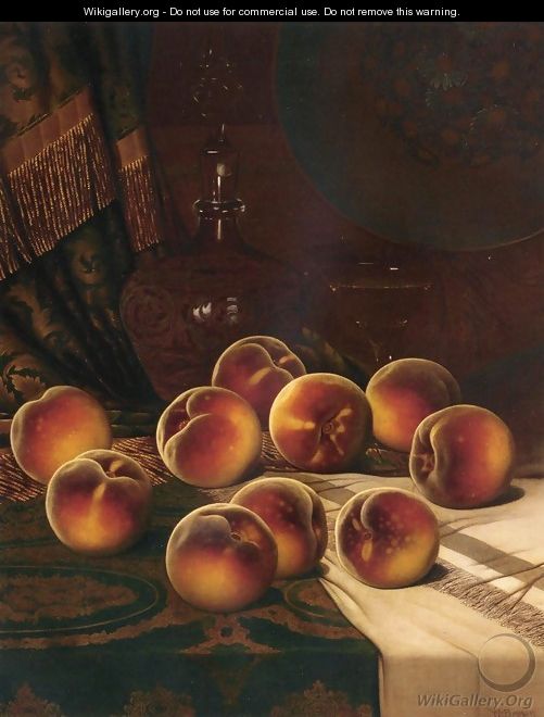 Still Life with Peaches - William Mason Brown