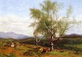 Cows Grazing in a Valley - James McDougal Hart