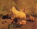 Hen and Chicks - William Baptiste Baird