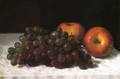 Still Life with Grapes and Apples - Rudolf Tschudi