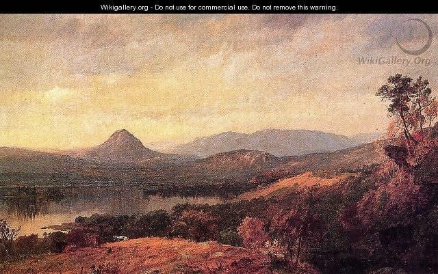 Adam and Eve Mountains - Jasper Francis Cropsey