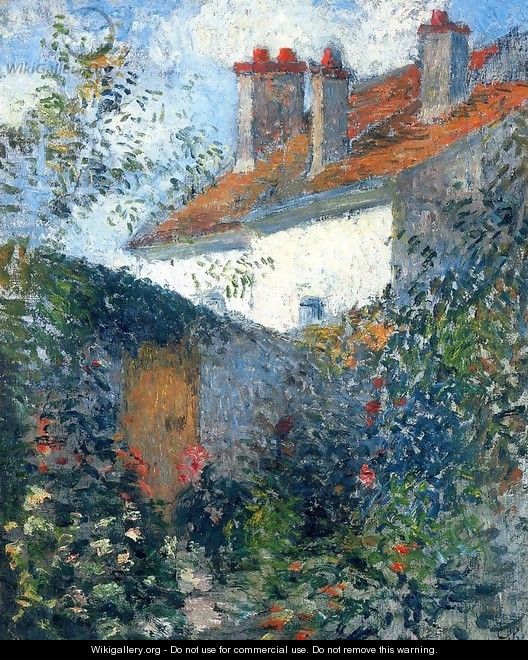 Study at Pontoise - Camille Pissarro