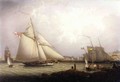 English Cutter and Lugger, Off North Shields - Robert Schade