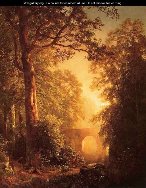 The Arched Bridge - William Trost Richards
