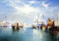 Venetian Canal Scene I - Thomas Moran