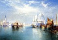 Venetian Canal Scene I - Thomas Moran