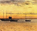 Seascape at Sunset I - Francis Augustus Silva