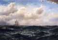 Ship at Sea - Edward Moran