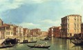 Grand Canal Between the Palazzo Bembo and the Palazzo Vendramin - (Giovanni Antonio Canal) Canaletto