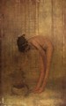 Nude Girl with a Bowl - James Abbott McNeill Whistler