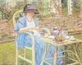 Breakfast in the Garden - Frederick Carl Frieseke