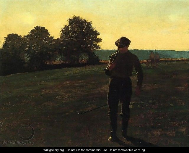 Man with a Sythe - Winslow Homer