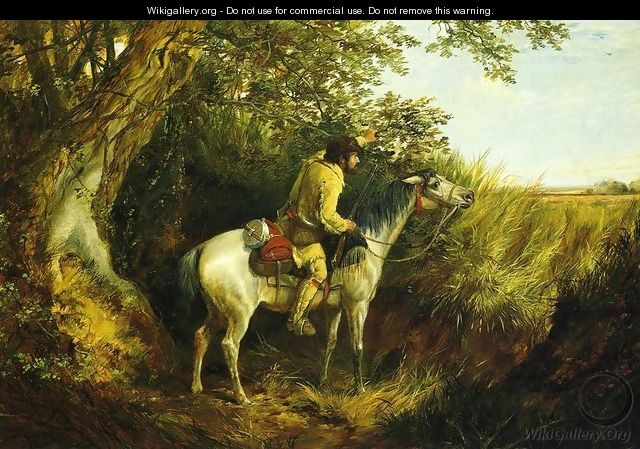 Trapper Looking Out - Arthur Fitzwilliam Tait