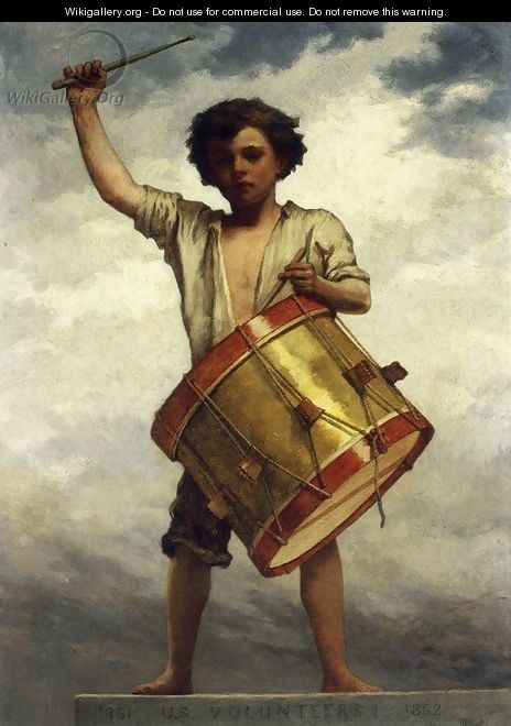 The Drummer Boy - William Morris Hunt