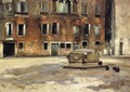 Campo San Agnese, Venise - John Singer Sargent