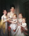 Madame Dubocq and Her Children - James Peale