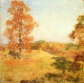 Nut Gathering - Willard Leroy Metcalf