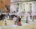 The Manhattan Club - Frederick Childe Hassam