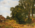 Outskirts of a Farm - Benjamin Williams Leader