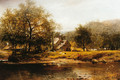 Old Mill, Bettws-y-coed - Benjamin Williams Leader