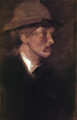Study of a Head - James Abbott McNeill Whistler
