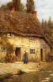 Surrey Farmhouse - Helen Mary Elizabeth Allingham, R.W.S.