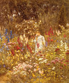 A Cottage Garden - Helen Mary Elizabeth Allingham, R.W.S.