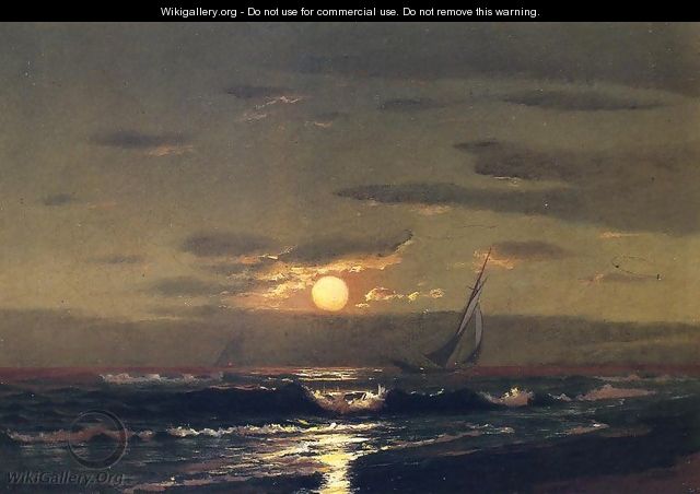 Moonlight Sailing - Warren W. Sheppard