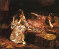 Repose - A Game of Chess - Henry Siddons Mowbray