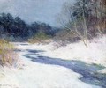 Thawing Brook I - Willard Leroy Metcalf