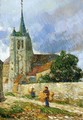 Village Scene, Breton - Frederick Childe Hassam