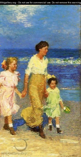 A Walk on the Beach - Edward Henry Potthast