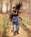 The Woodcutter's Daughter - Charles Sprague Pearce