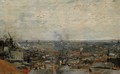 View of Paris from Montmartre 2 - Vincent Van Gogh