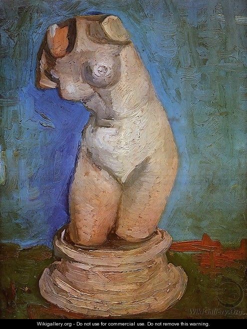 Plaster Statuette of a Female Torso 2 - Vincent Van Gogh