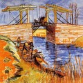 The Langlois Bridge at Arles 2 - Vincent Van Gogh