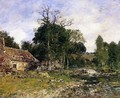 The Old Mill at Saint-Ceneri - Eugène Boudin