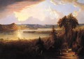 Sunset near Sing-Sing, New York - Robert Havell, Jr.