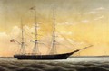 Whaleship 'Jireh Perry' off Clark's Point, New Bedford - William Bradford